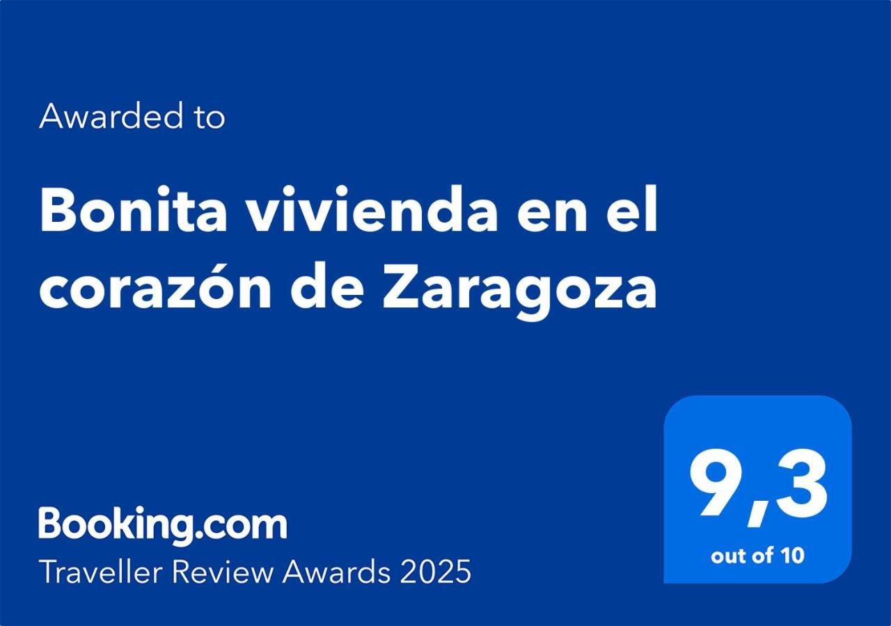 Bonita Vivienda En El Corazon De Zaragoza Leilighet Eksteriør bilde